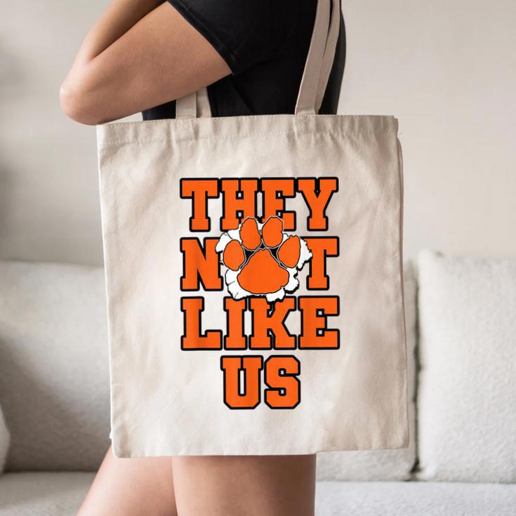 Not Like Tigers Back To School Spirit O Canvas Tote Bag