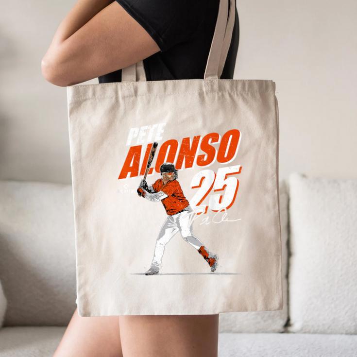 Pete Alonso Baltimore Baseball Players MLBPAL201M Canvas Tote Bag