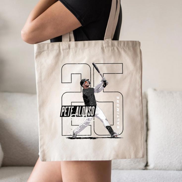 Pete Alonso Baltimore Baseball Players MLBPAL203M Canvas Tote Bag
