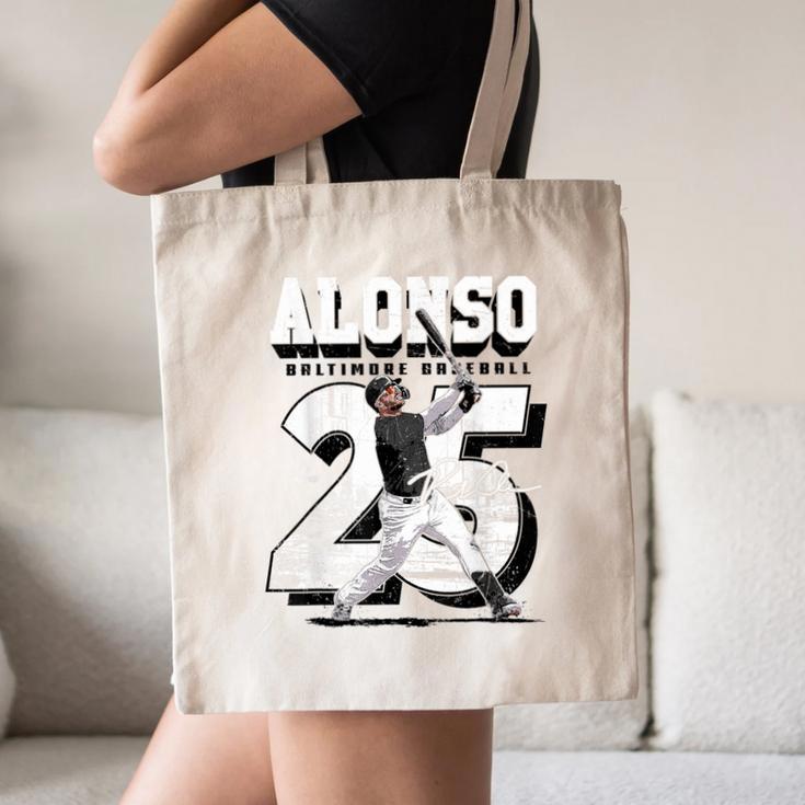 Pete Alonso Baltimore Baseball Players MLBPAL204M Canvas Tote Bag
