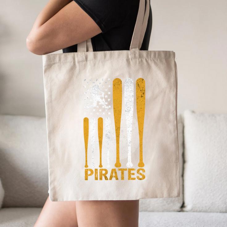 Pirates Baseball Fan Apparel For Sports Enthusiasts Canvas Tote Bag