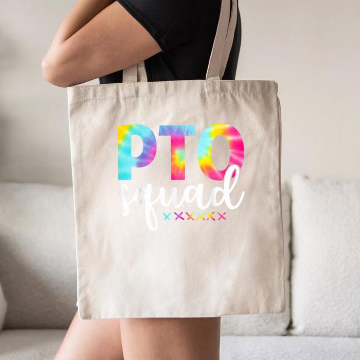 Pto Squad Groovy Back To School Women Appreciation Canvas Tote Bag Pto Squad Groovy Back To School Women Appreciation Canvas Tote Bag