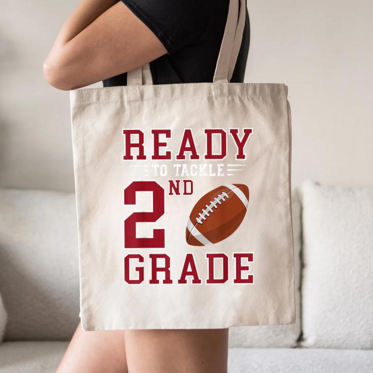 Ready To Tackle 2nd Grade Back To School First Day Of School Canvas Tote Bag