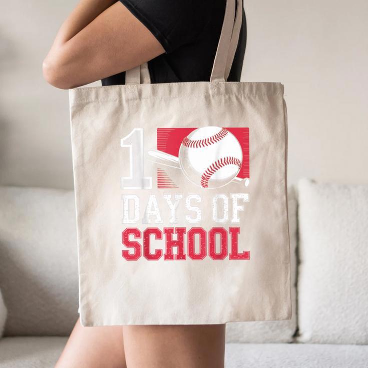 Retro 100 Days Of School Baseball Teacher Student 100 Days Canvas Tote Bag Retro 100 Days Of School Baseball Teacher Student 100 Days Canvas Tote Bag
