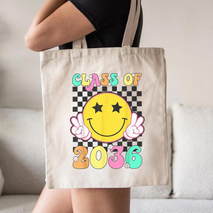 Retro Class Of 2036 Grow With Me Back To School Kindergarten Canvas Tote Bag Retro Class Of 2036 Grow With Me Back To School Kindergarten Canvas Tote Bag
