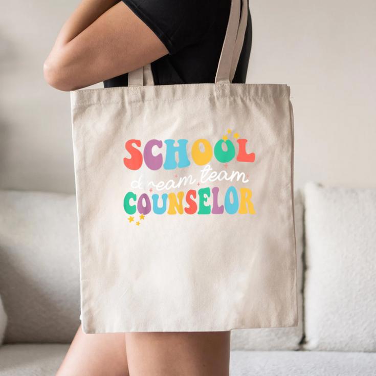 School Counselor Dream Squad Team Back To School Counseling Canvas Tote Bag School Counselor Dream Squad Team Back To School Counseling Canvas Tote Bag