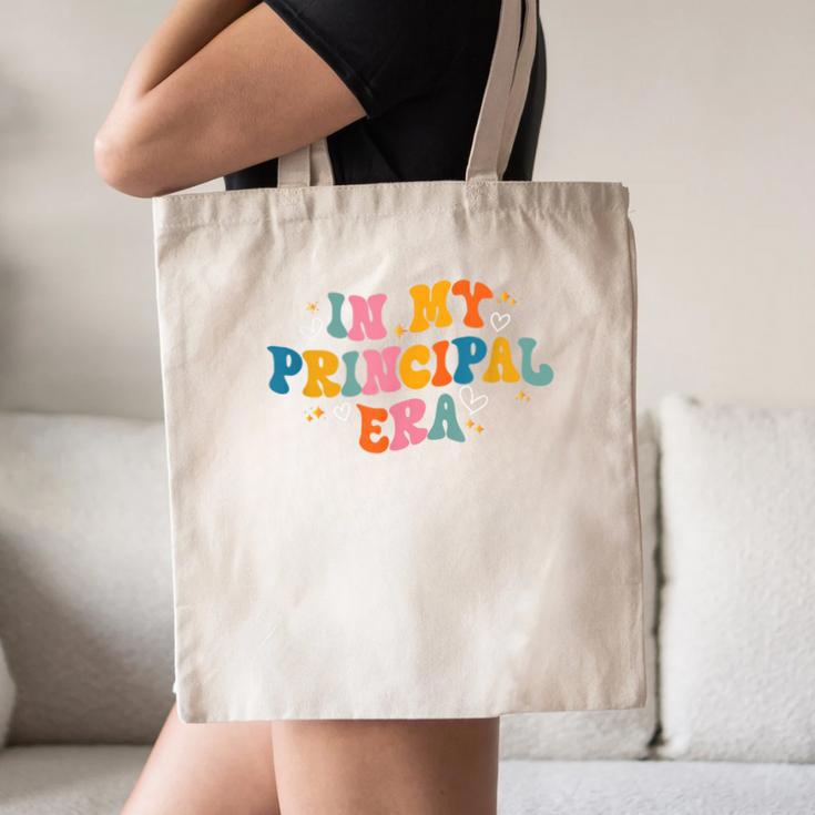 School Principal Back To School In My Principal Era Canvas Tote Bag School Principal Back To School In My Principal Era Canvas Tote Bag