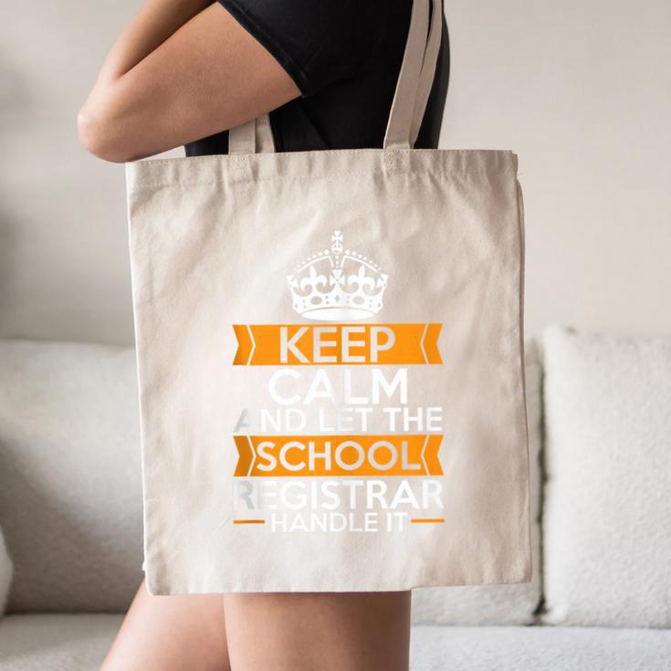 School Registry Student Enrollment Back To School Registrar Canvas Tote Bag