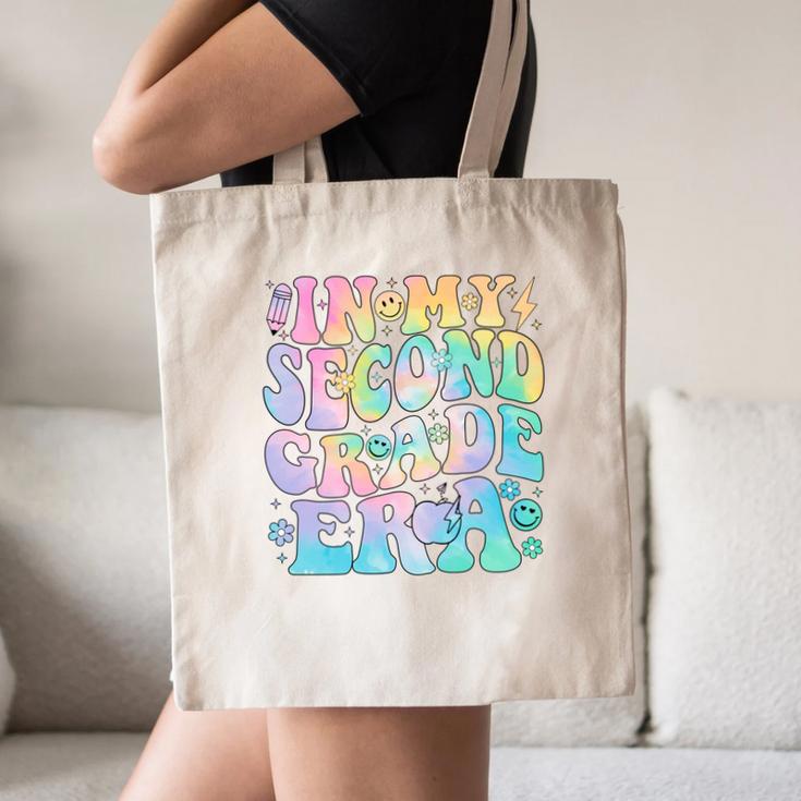 In My Second Grade Era Girl Tie Dye 2nd Grade Back To School Performance Canvas Tote Bag