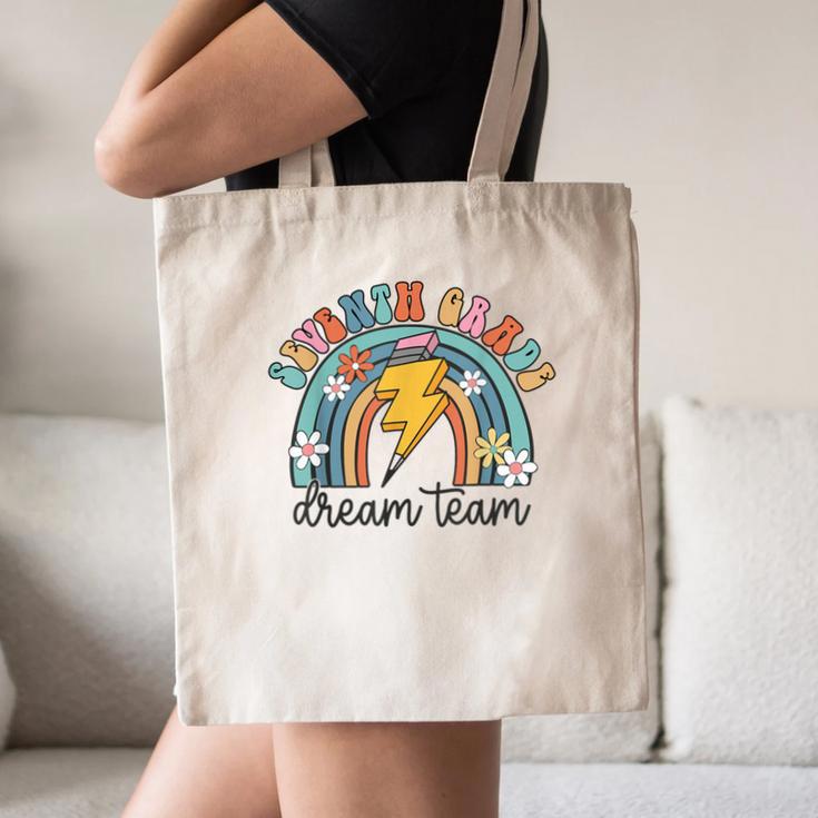 Seventh Grade Dream Team 1st Day Of 7th Grade Back To School Canvas Tote Bag Seventh Grade Dream Team 1st Day Of 7th Grade Back To School Canvas Tote Bag