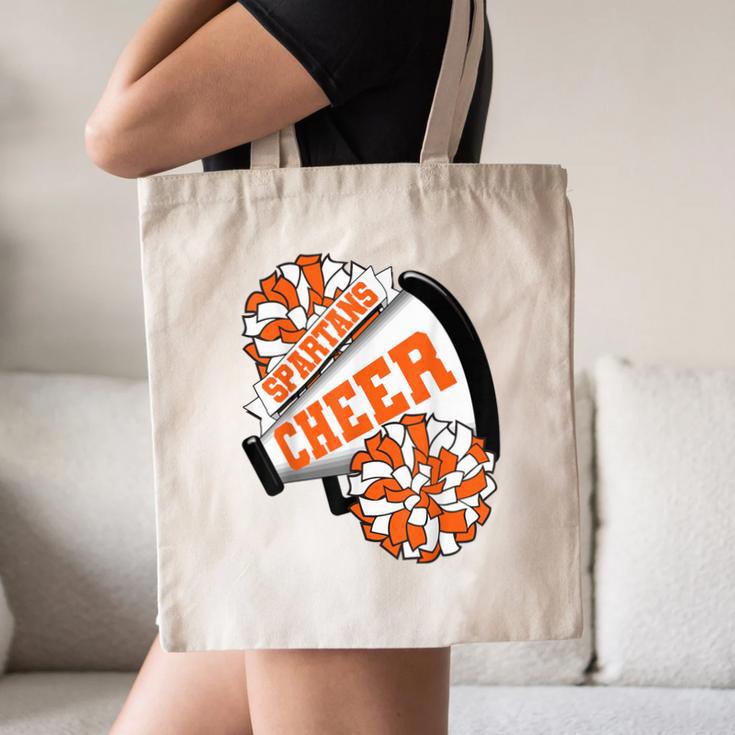 Spartans Cheer Back To School Cheerleading Spirit O Canvas Tote Bag Spartans Cheer Back To School Cheerleading Spirit O Canvas Tote Bag