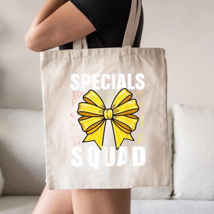 Specials Squad Tie Dye Back To School Women Appreciation Canvas Tote Bag Specials Squad Tie Dye Back To School Women Appreciation Canvas Tote Bag