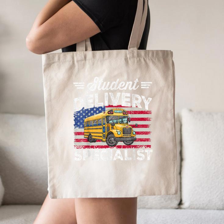 Students Delivery Specialist Back To School Bus Driver Canvas Tote Bag Students Delivery Specialist Back To School Bus Driver Canvas Tote Bag
