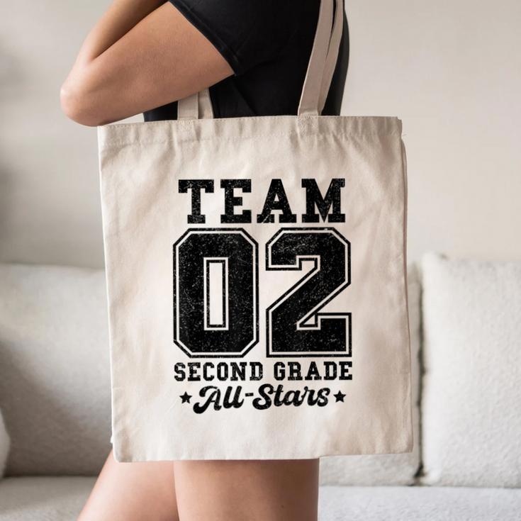 Team 2nd Grade All-Stars Back To School Sports Jersey Canvas Tote Bag Team 2nd Grade All-Stars Back To School Sports Jersey Canvas Tote Bag