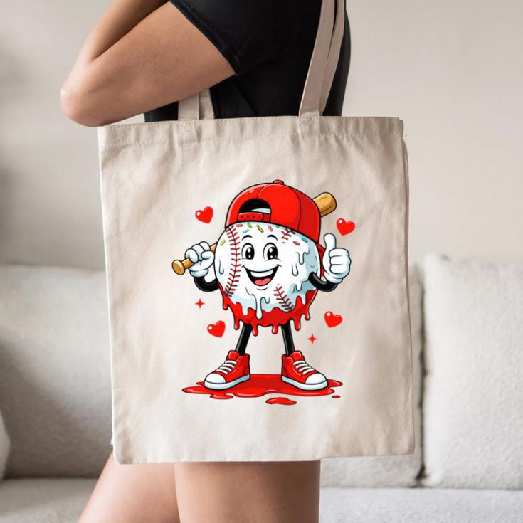 Valentine Baseball Heart Sports Men Boys Kid Canvas Tote Bag Valentine Baseball Heart Sports Men Boys Kid Canvas Tote Bag