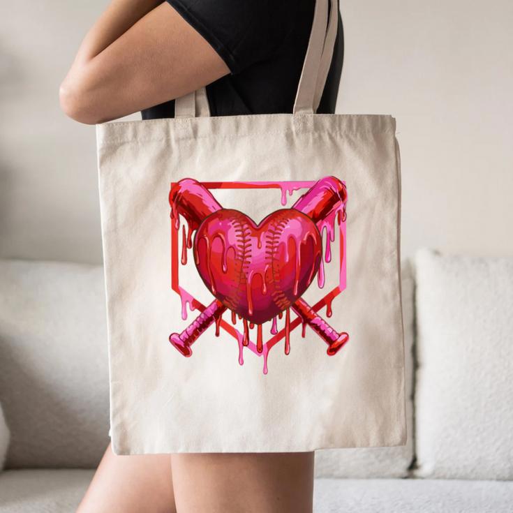 Valentines Day Baseball Red Heart Dab Boys Girls Kids Canvas Tote Bag Valentines Day Baseball Red Heart Dab Boys Girls Kids Canvas Tote Bag