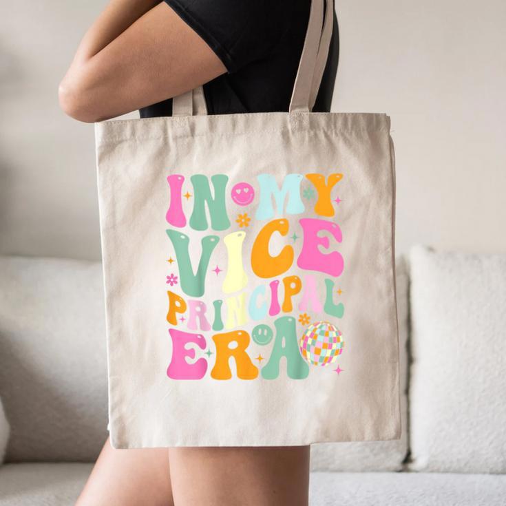 In My Vice Principal Era Back To School Vice Principal Canvas Tote Bag