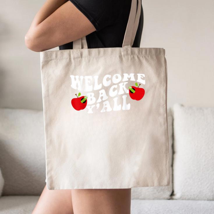 Welcome Back To School Happy First Day Of School 2025 2026 Canvas Tote Bag Welcome Back To School Happy First Day Of School 2025 2026 Canvas Tote Bag