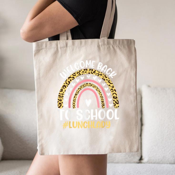 Welcome Back To School Lunch Lady First Day Of School Canvas Tote Bag Welcome Back To School Lunch Lady First Day Of School Canvas Tote Bag