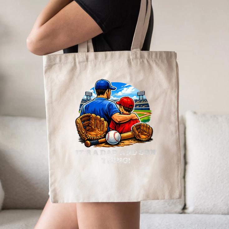 Women's Father Son Baseball Father's Day Canvas Tote Bag Women's Father Son Baseball Father's Day Canvas Tote Bag