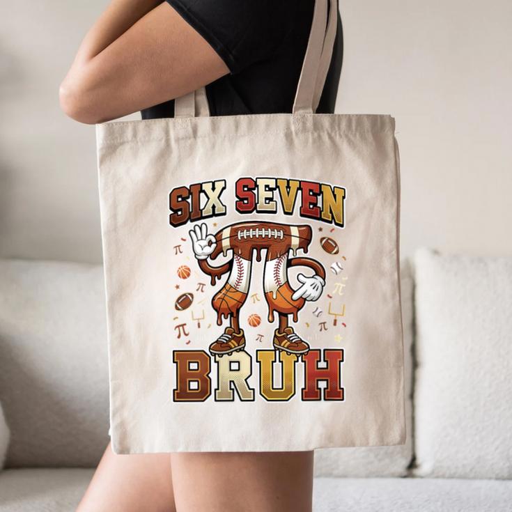 Women's Six Seven 67 Happy Pi Day 314 Football Basketball Baseball Canvas Tote Bag