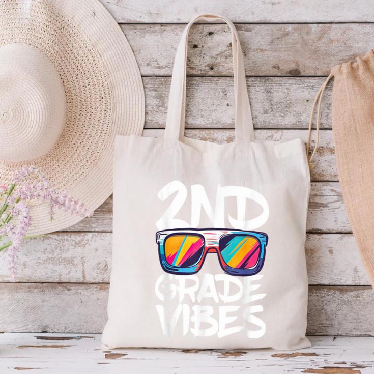 2nd Grade Vibes Shirt Back To School Second Grade Boy Girl Canvas Tote Bag 2nd Grade Vibes Shirt Back To School Second Grade Boy Girl Canvas Tote Bag