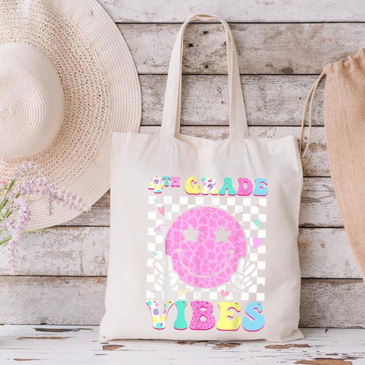 4th Grade Vibes Groovy Back To School Fourth Grade Girls Kid Canvas Tote Bag 4th Grade Vibes Groovy Back To School Fourth Grade Girls Kid Canvas Tote Bag