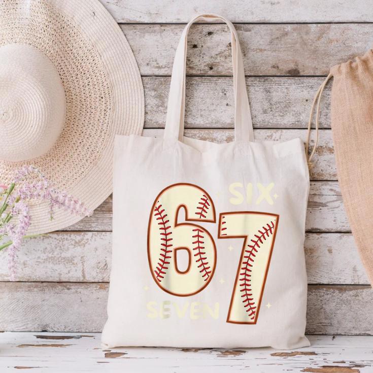 67 Baseball Six Seven 6 7 Meme Kids 67 Teen Boys 6-7 Canvas Tote Bag 67 Baseball Six Seven 6 7 Meme Kids 67 Teen Boys 6-7 Canvas Tote Bag