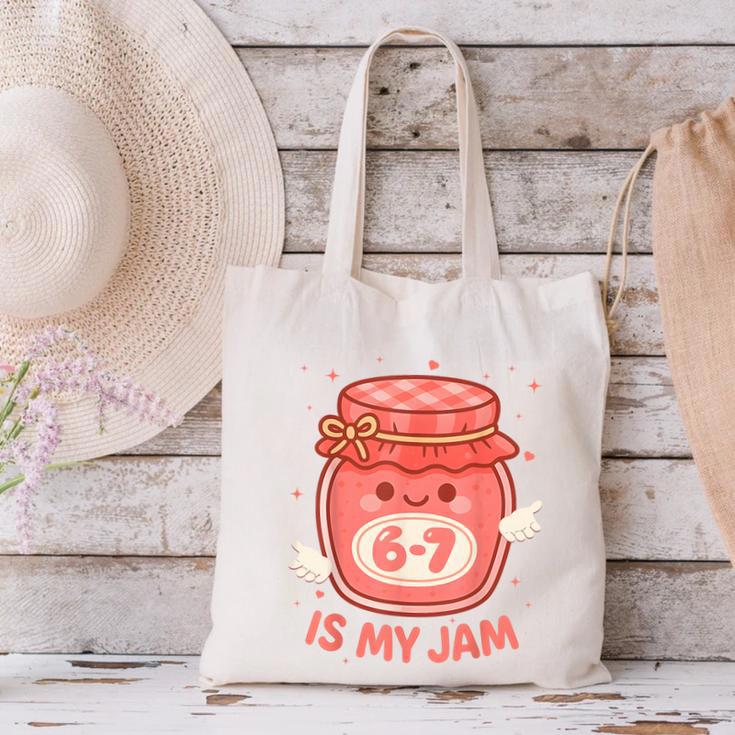 67 Is My Jam Back To School Girls Kids Cute 6 7 Meme Canvas Tote Bag 67 Is My Jam Back To School Girls Kids Cute 6 7 Meme Canvas Tote Bag