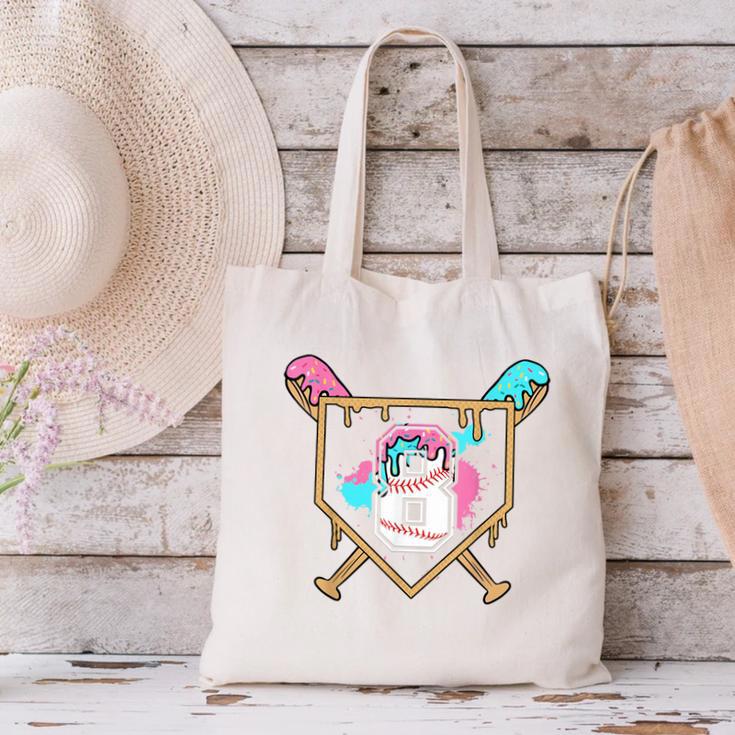 8th Birthday Baseball Bat Ice-Cream Drip 8yrs Old Boys Girls Canvas Tote Bag 8th Birthday Baseball Bat Ice-Cream Drip 8yrs Old Boys Girls Canvas Tote Bag