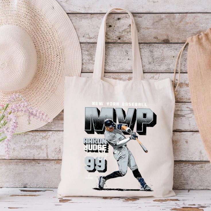 Aaron Judge New York Y Baseball 2025 AL MVP MLBAJMVPM Canvas Tote Bag