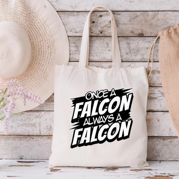Always A Falcon Back To School Spirit Canvas Tote Bag