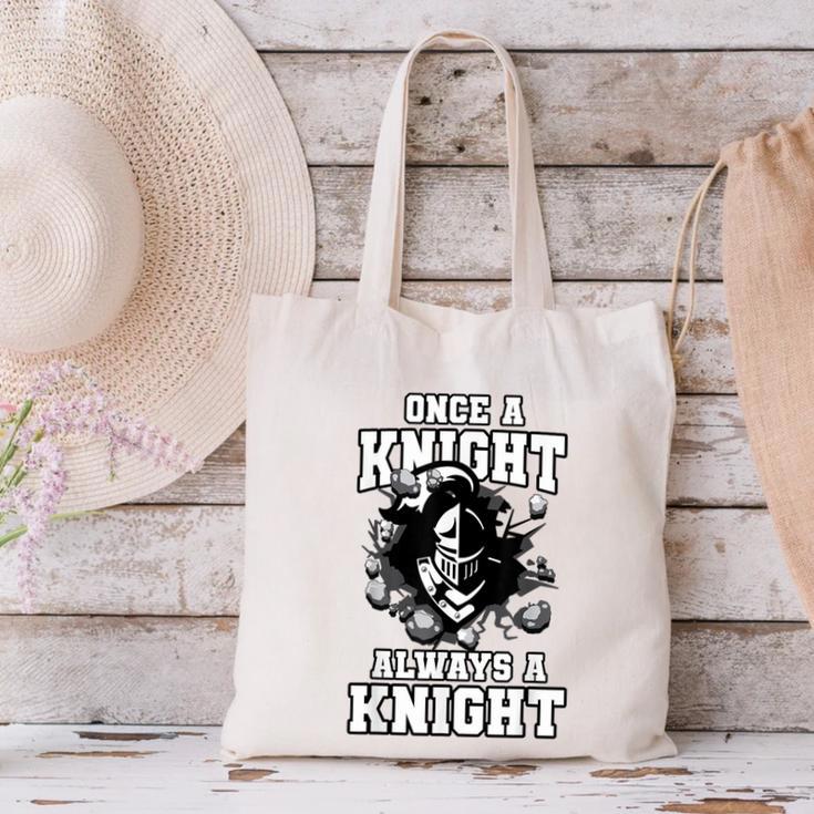 Always A Knight Back To School Spirit Canvas Tote Bag