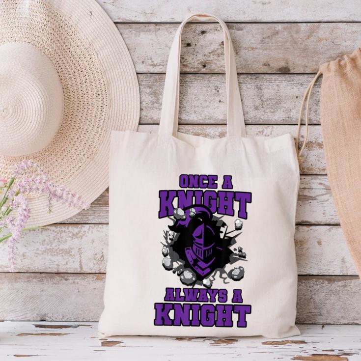 Always A Knight Back To School Spirit P Canvas Tote Bag