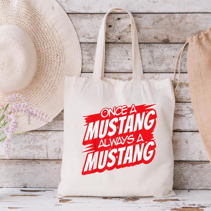 Always A Mustang Back To School Spirit R Canvas Tote Bag Always A Mustang Back To School Spirit R Canvas Tote Bag