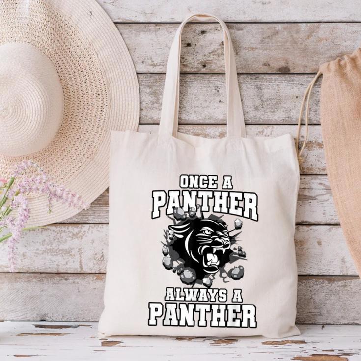 Always A Panther Back To School Spirit Canvas Tote Bag Always A Panther Back To School Spirit Canvas Tote Bag