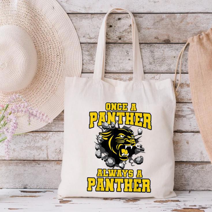 Always A Panther Back To School Spirit GY Canvas Tote Bag