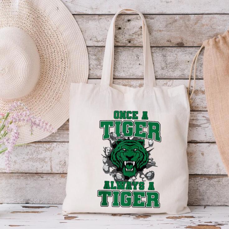 Always A Tiger Back To School Spirit G Canvas Tote Bag Always A Tiger Back To School Spirit G Canvas Tote Bag