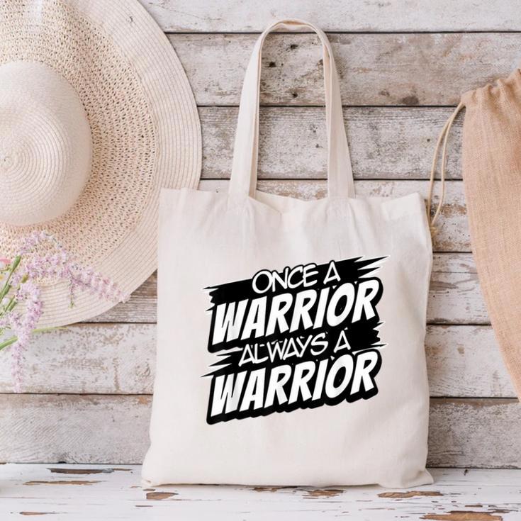 Always A Warrior Back To School Spirit Canvas Tote Bag