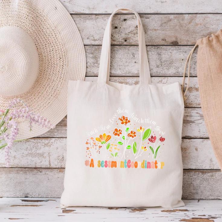 Assessment Coordinator Appreciation Week Back To School Canvas Tote Bag