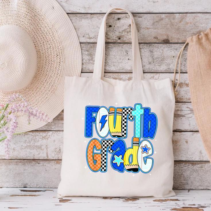 Back To School Hello Fourth Grade Team 4th Grade Boy Girl Canvas Tote Bag Back To School Hello Fourth Grade Team 4th Grade Boy Girl Canvas Tote Bag