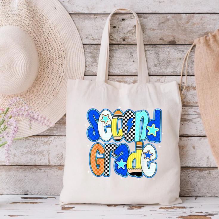 Back To School Hello Second Grade Team 2nd Grade Boy Girl Canvas Tote Bag Back To School Hello Second Grade Team 2nd Grade Boy Girl Canvas Tote Bag