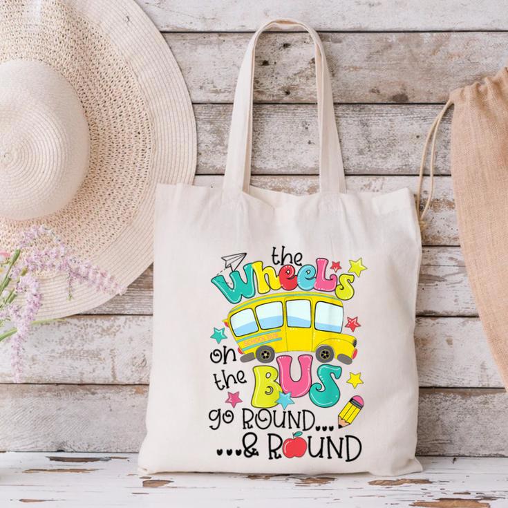 Back To School The WHEELS On The BUS Toddler Kids Boys Canvas Tote Bag Back To School The WHEELS On The BUS Toddler Kids Boys Canvas Tote Bag