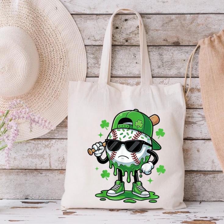 Baseball Drip Ice Cream Shamrock Kids Boy St Patrick’s Day Canvas Tote Bag Baseball Drip Ice Cream Shamrock Kids Boy St Patrick’s Day Canvas Tote Bag