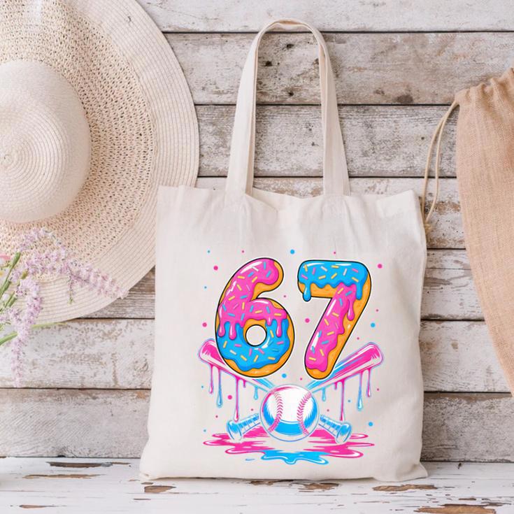 Baseball Drip Number 67 Player 67Th Birthday Baseball Meme Canvas Tote Bag Baseball Drip Number 67 Player 67Th Birthday Baseball Meme Canvas Tote Bag