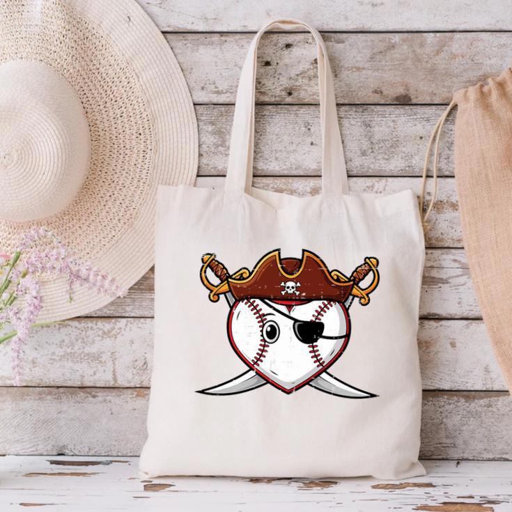 Baseball Heart Pirate Hat Crossed Swords Men Boys Kids Youth Premium Tri-Blend Canvas Tote Bag Baseball Heart Pirate Hat Crossed Swords Men Boys Kids Youth Premium Tri-Blend Canvas Tote Bag