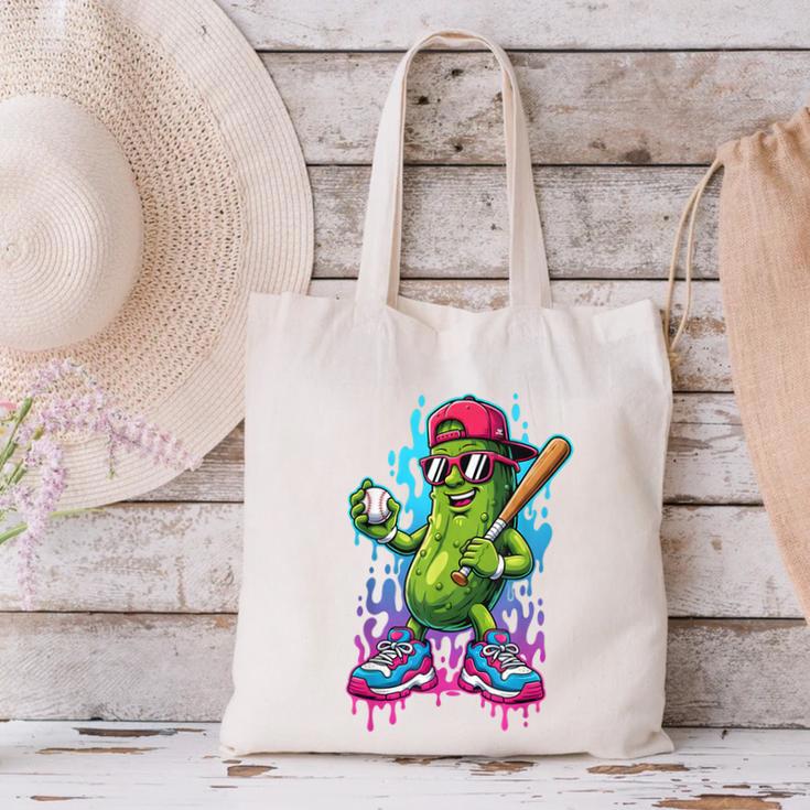 Baseball Ice Cream Drip Boys And Girls Batter Game Day Canvas Tote Bag Baseball Ice Cream Drip Boys And Girls Batter Game Day Canvas Tote Bag