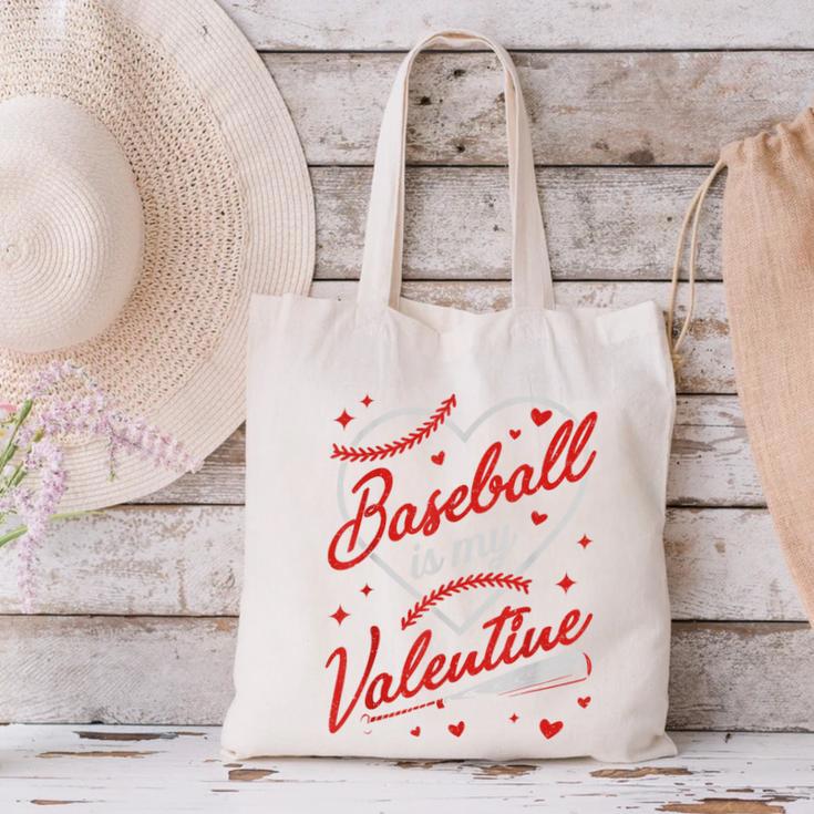 Baseball Is My Valentine Coach Player Lovers Cool Sport Love Canvas Tote Bag Baseball Is My Valentine Coach Player Lovers Cool Sport Love Canvas Tote Bag