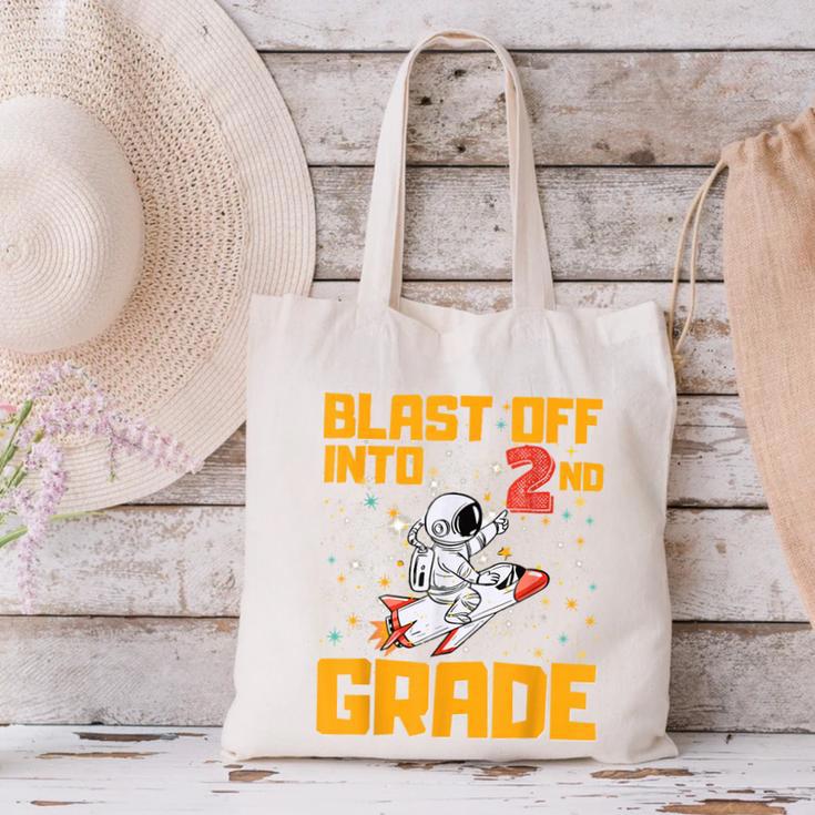 Blast Off Into Second Grade Back To School 2nd Graders Canvas Tote Bag Blast Off Into Second Grade Back To School 2nd Graders Canvas Tote Bag