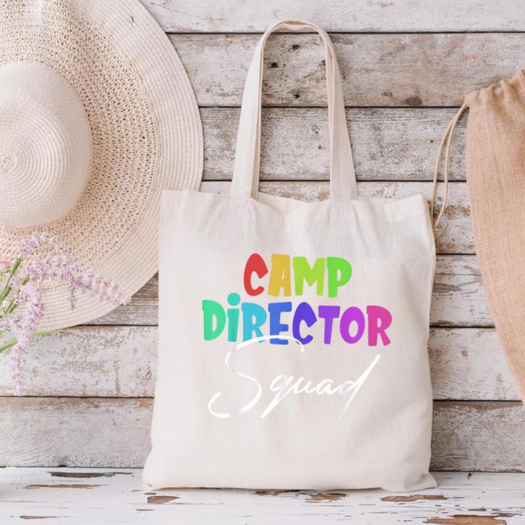 Camp Director Squad Counselor Camper Camping Back To School Canvas Tote Bag Camp Director Squad Counselor Camper Camping Back To School Canvas Tote Bag